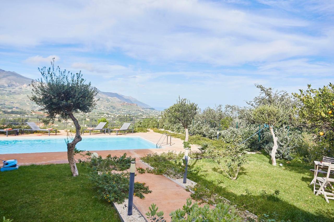 Villa Luxury Con Piscina Privata Vista Mare - Castellammare Del Golfo Kültér fotó