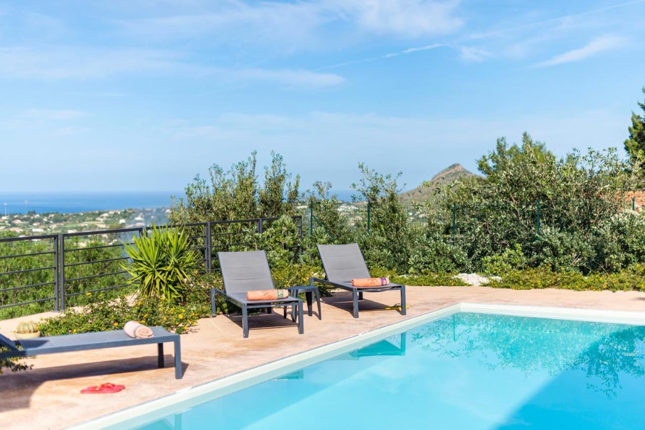 Villa Luxury Con Piscina Privata Vista Mare - Castellammare Del Golfo Kültér fotó